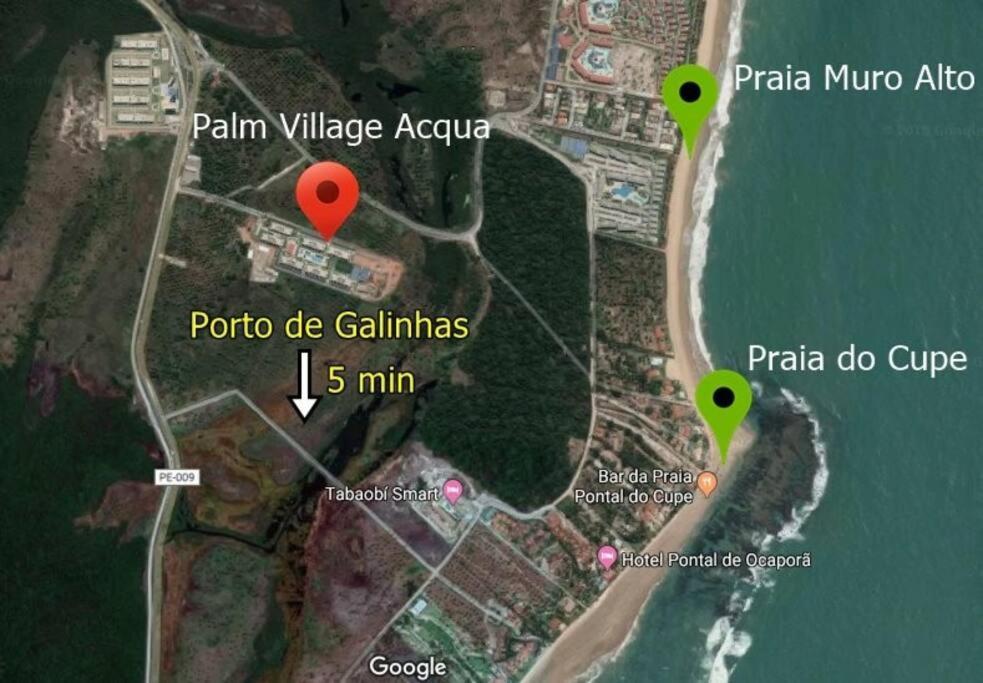 Flat Palm Village Acqua Pôrto das Galinhas Zewnętrze zdjęcie